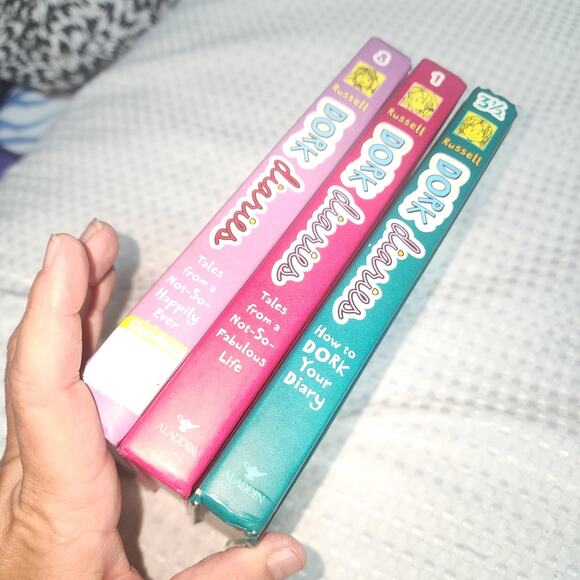DORK DIARIES EUC 3 BOOK SET HARDBACK - Picture 5 of 6